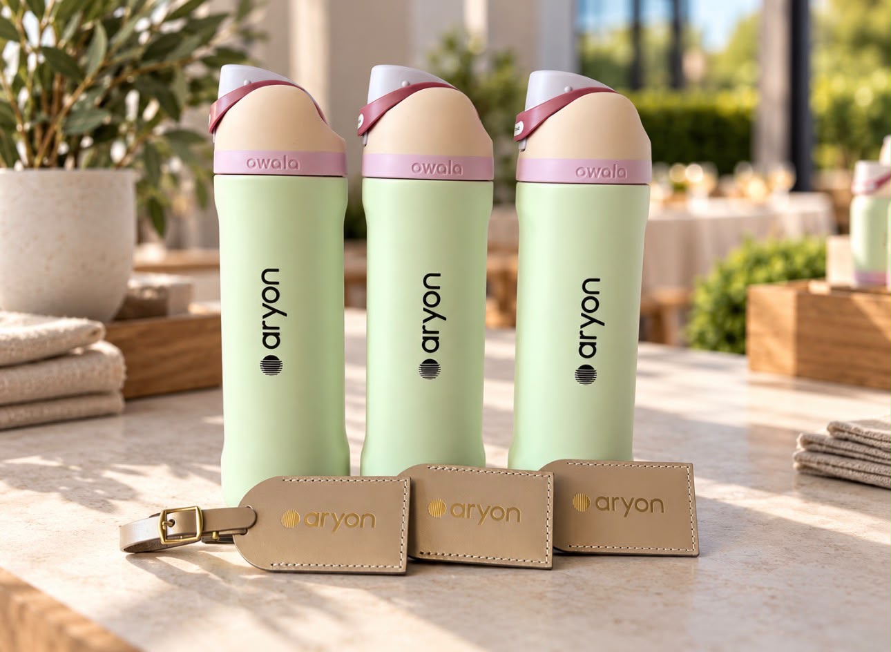 Aryon branded swag