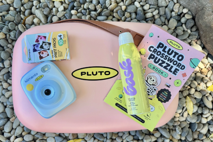 Pluto branded swag