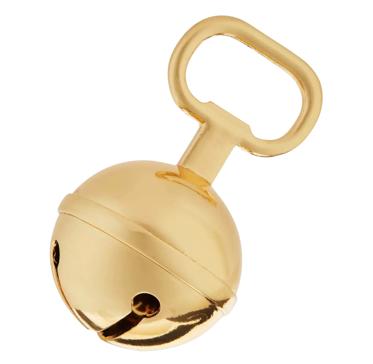 Gold Jingle Bell Bottle Opener