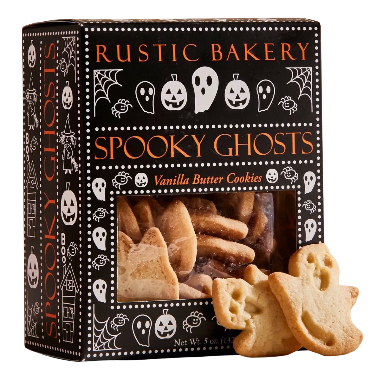 Rustic Bakery Spooky Ghost Cookies